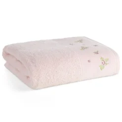 Ręcznik DALIA kwiatowy haft 70x140 cm róż * EUROFIRANY B.B. Choczyńscy Sp.J. Online
