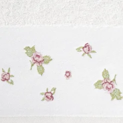 Ręcznik DALIA kwiatowy haft 50x90 cm krem * EUROFIRANY B.B. Choczyńscy Sp.J. Online