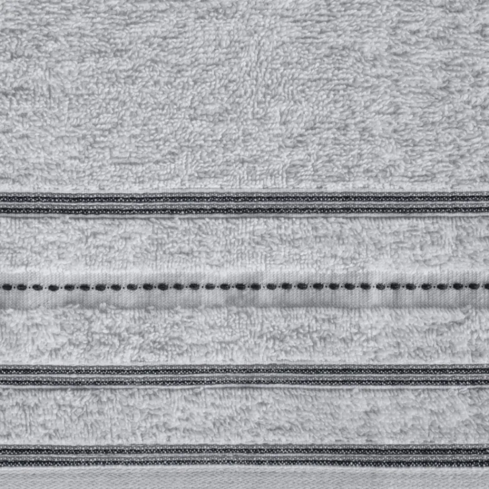 Ręcznik kąpielowy w pasy VENTO srebrny 50x90 cm * EUROFIRANY B.B. Choczyńscy Sp.J. Outlet