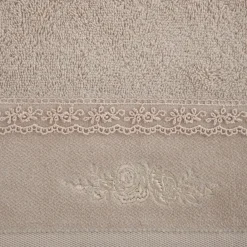 Ręcznik SISI z koronką 70x140 cm beż * EUROFIRANY B.B. Choczyńscy Sp.J. Hot