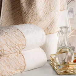 Ręcznik wytłaczany NOLA 50x90 cm krem * EUROFIRANY B.B. Choczyńscy Sp.J. Discount