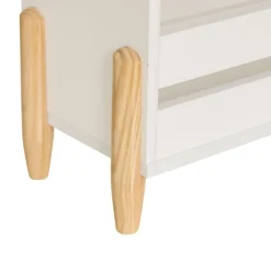 Regał na książki Douceur Organic 100 cm biały