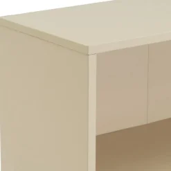 Regał z półkami i zamykanymi szafkami LINORA 59x29x119 cm