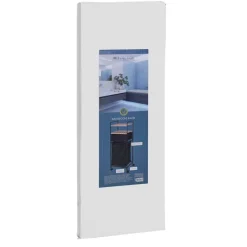 Regał łazienkowy z półkami i koszem * Bathroom Solutions Outlet