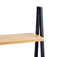 Regał bambusowo-drewniany 4 półki wys 109 cm * BERILO Online