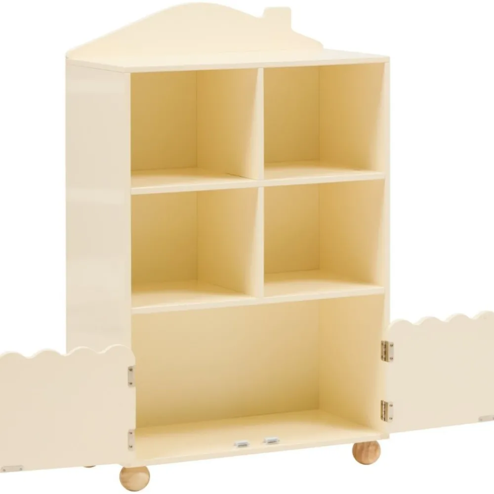 Regał dla dzieci Bouli 94,5 cm beż * Atmosphera Outlet