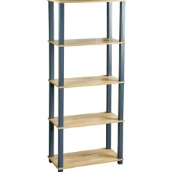 Regał na książki i dekoracje 5 półek 147 cm * Kesper Best