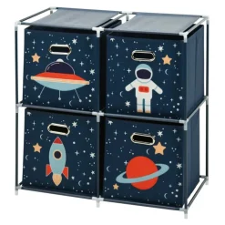 Regał na zabawki z 4 pojemnikami Kosmos * Storage Solutions Hot