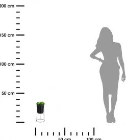 Roślina sztuczna w donicy 38 cm wzór 2