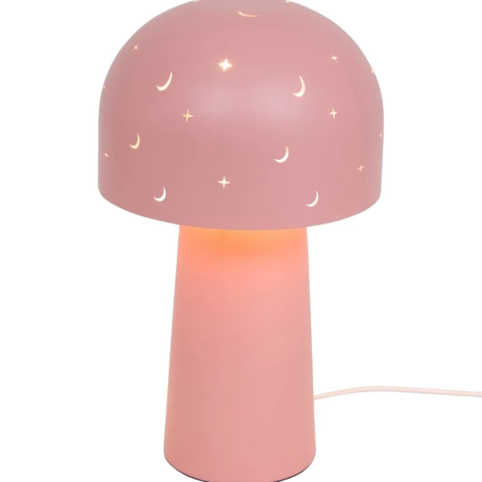 Różowa lampka nocna dla dzieci Starry 27 cm