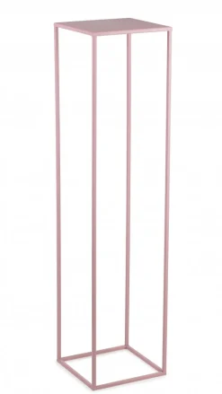 Różowy kwietnik stojący 100 cm * HowHomely Sale