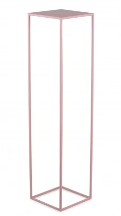 Różowy kwietnik stojący 100 cm * HowHomely Sale