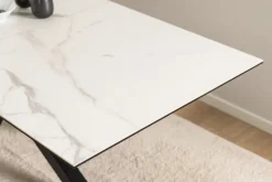 Rozkładany stół ceramiczny blat imitacja marmuru Heaven
