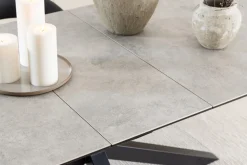 Rozkładany stół Heaven ceramiczny blat szary * Actona
