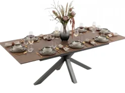 Rozkładany stół z ceramicznym blatem brąz Heaven * Actona New