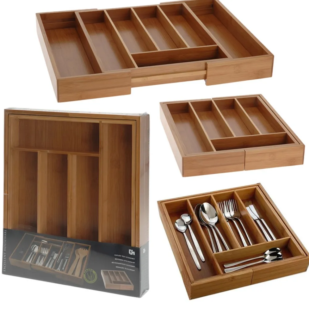 Rozsuwany organizer na sztućce 34x45 cm * Excellent Houseware Discount