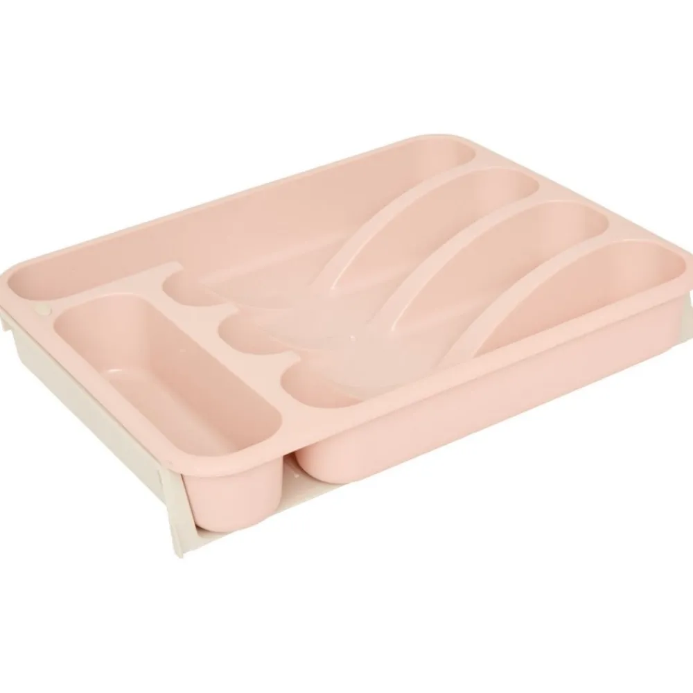 Rozsuwany organizer na sztućce Poly róż * 5five Simply Smart New