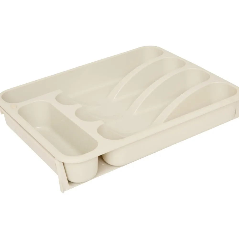 Rozsuwany organizer na sztućce Poly beż * 5five Simply Smart Outlet
