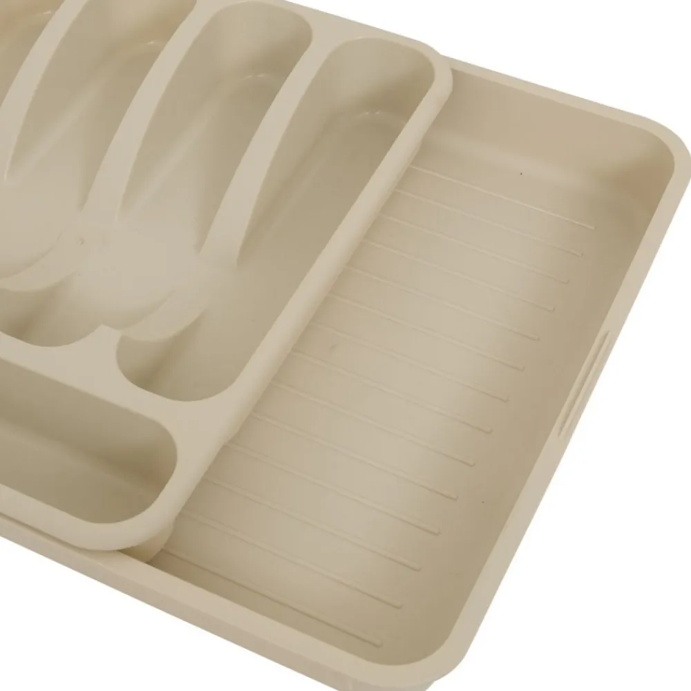 Rozsuwany organizer na sztućce Poly beż * 5five Simply Smart Outlet