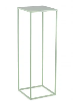 Seledynowy kwietnik stojący 70 cm