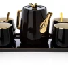Serwis kawowy Noah Black Gold