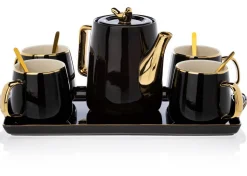 Serwis kawowy Noah Black Gold