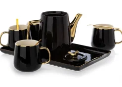 Serwis kawowy Noah Black Gold