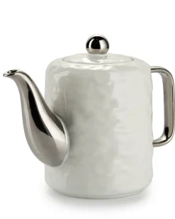 Serwis kawowy Selena Silver White 6 el