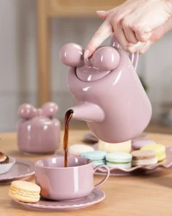 Serwis kawowy Sofia Pink 12 elementów
