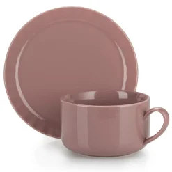 Serwis kawowy Sofia Pink 12 elementów