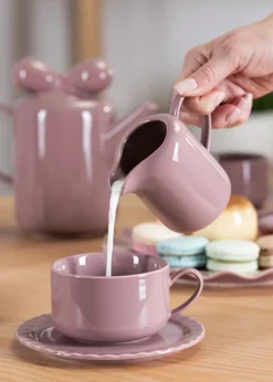 Serwis kawowy Sofia Pink 12 elementów
