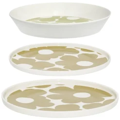 Serwis obiadowy dla 6 osób Beige Bloom * Estia
