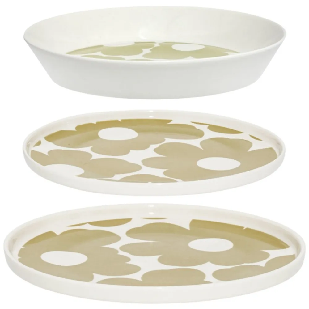 Serwis obiadowy dla 6 osób Beige Bloom * Estia