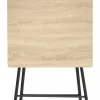 Składany stolik 80x80 cm beżowy