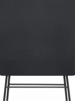 Składany stolik 80x80 cm czarny