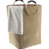 Składany kosz na pranie 55 L taupe * TENDANCE Sale