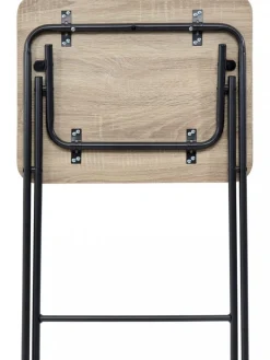Składany stolik 48x38 cm beżowy * 5five Simply Smart Hot