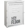 Skrzynka na klucze 30x23 cm biała * Atmosphera Hot