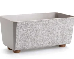 Skrzynka na kwiaty Salvia texelle taupe 28,5x17cm * HowHomely Best