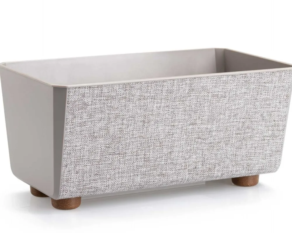 Skrzynka na kwiaty Salvia texelle taupe 28,5x17cm * HowHomely Best