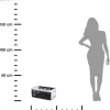 Skrzynka składana biało-czarna 32L * Storage Solutions Sale