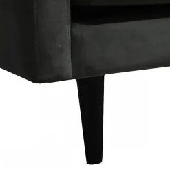 Sofa 3-osobowa Candice velvet khaki