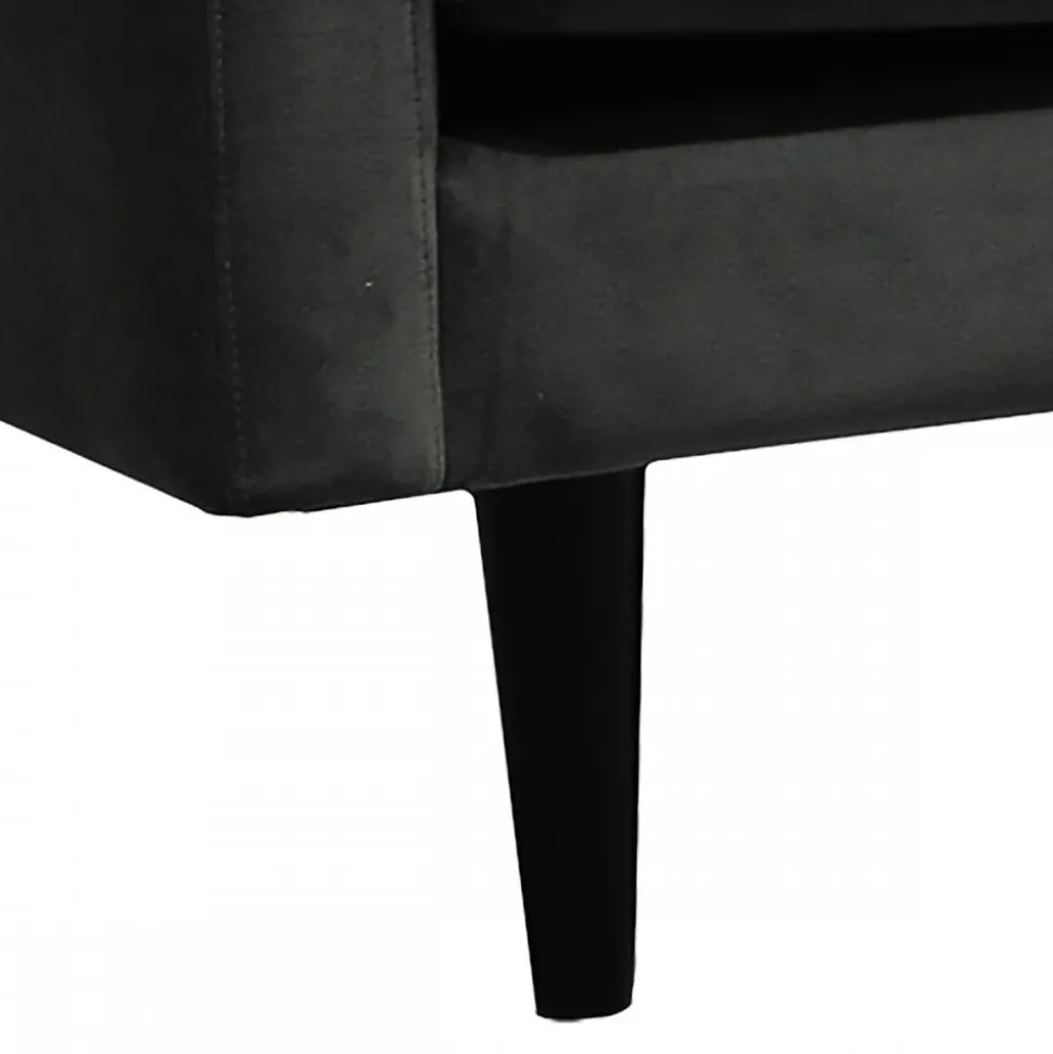 Sofa 3-osobowa Candice velvet khaki