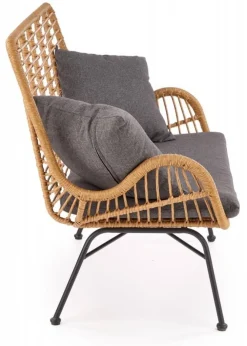 Sofa Ikaro Natural rattanowa * Halmar