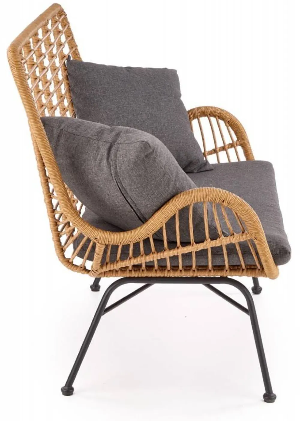 Sofa Ikaro Natural rattanowa * Halmar