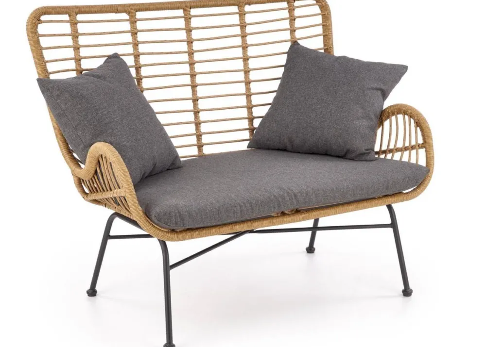 Sofa Ikaro Natural rattanowa * Halmar
