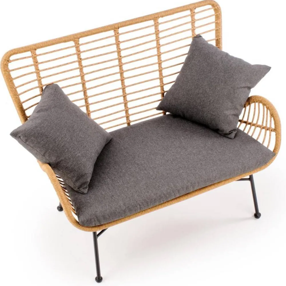 Sofa Ikaro Natural rattanowa * Halmar