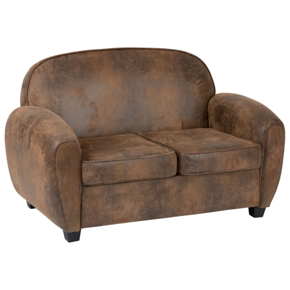Sofa Stanis 2-osobowa brązowa * Atmosphera Clearance