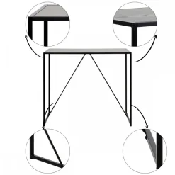 Solidny stół barowy Seaford 120 cm * Actona