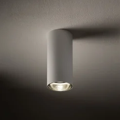 Spot sufitowy tuba MONO S biały czarny 1xGU10